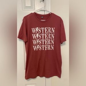 Small Western T Shirt Dress